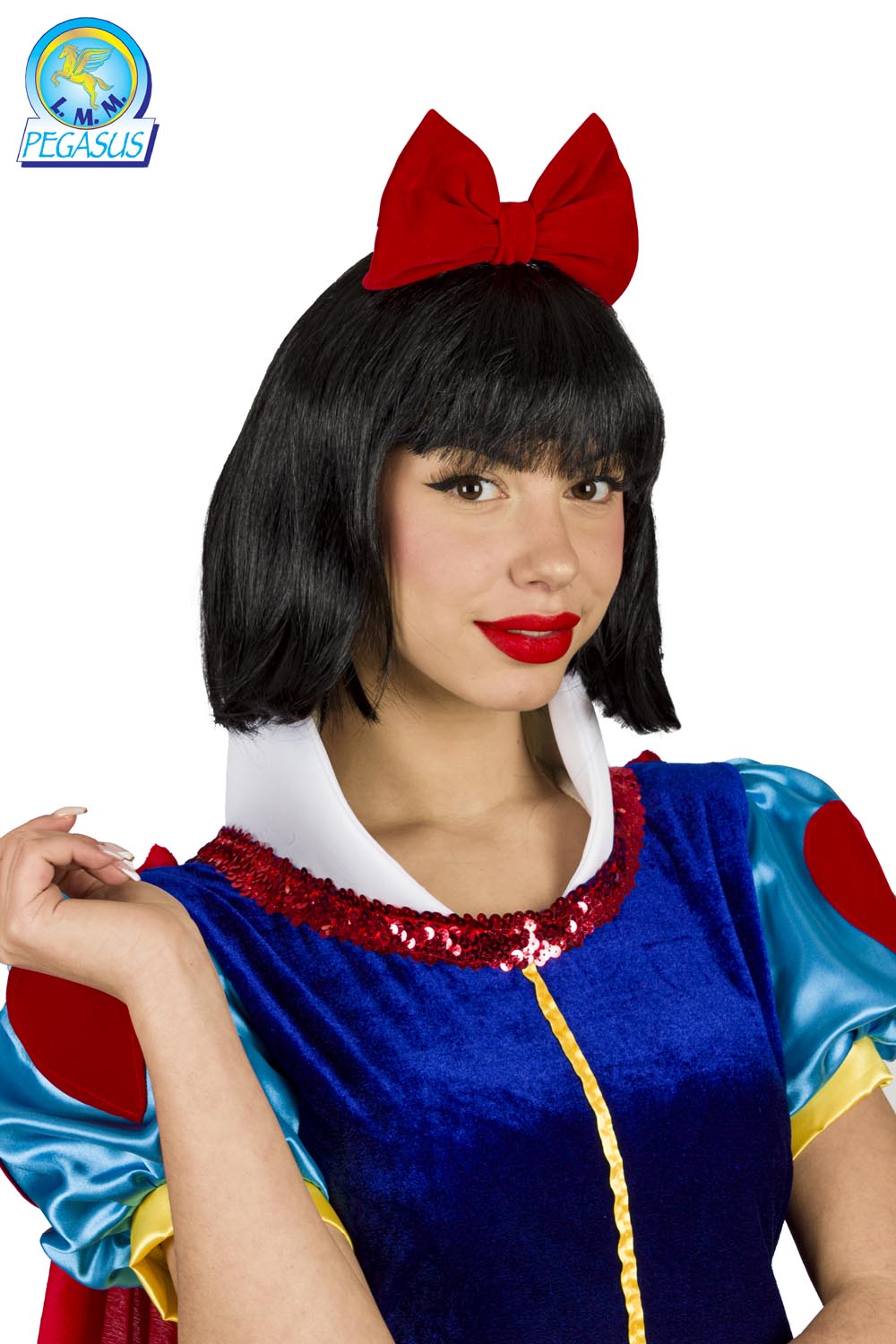 PARRUCCA VALENTINA NERA CORTA